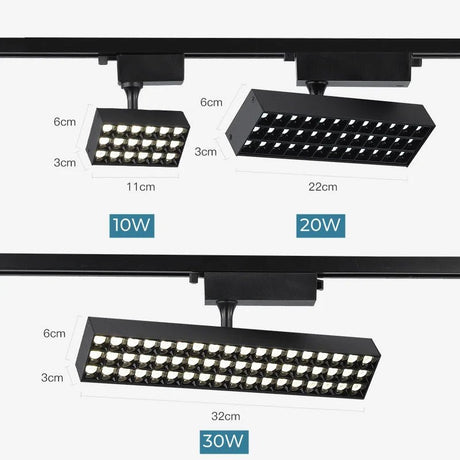LED Track Lights for Ceiling - Hans Lumiere