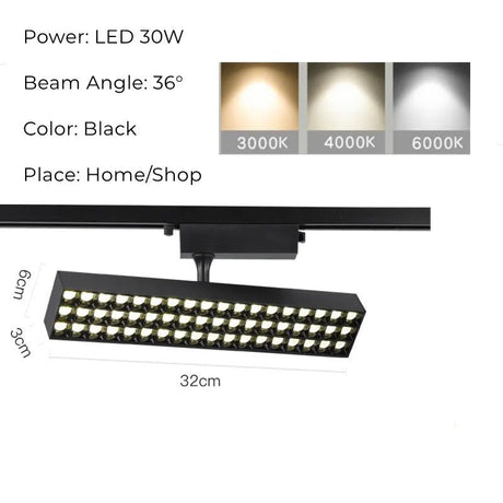 LED Track Lights for Ceiling - Hans Lumiere