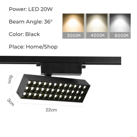 LED Track Lights for Ceiling - Hans Lumiere
