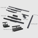 LED Track Lights With Changeable Magnetic Rail And Tuya APP Smart Control System - Hans Lumiere