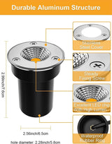 LED Underground Garden Light – Waterproof IP67 Buried Spot, 5-20W - Hans Lumiere