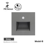 LED Wall Lamp Recessed Stair Light With PIR Sensor - Hans Lumiere