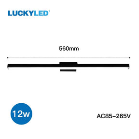 LED Wall Light Fixture Indoor Modern Bathroom Mirror Light - Hans Lumiere