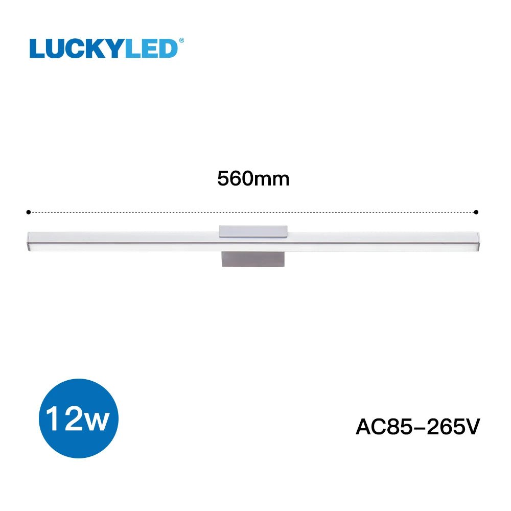 LED Wall Light Fixture Indoor Modern Bathroom Mirror Light - Hans Lumiere
