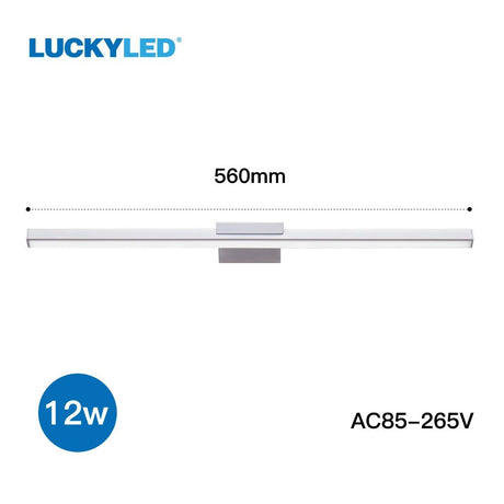 LED Wall Light Fixture Indoor Modern Bathroom Mirror Light - Hans Lumiere