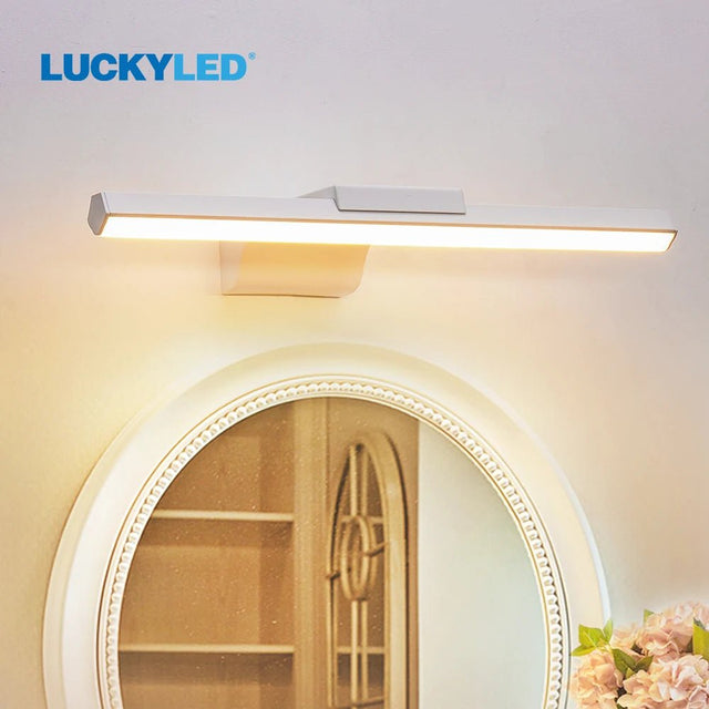LED Wall Light Fixture Indoor Modern Bathroom Mirror Light - Hans Lumiere