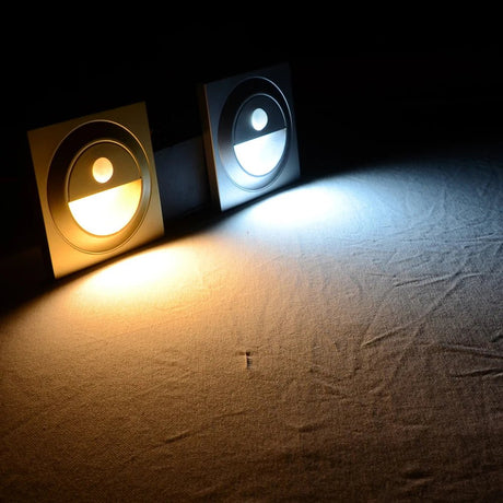 LED Wall Light Step & Stair Lamp With Motion Sensor - Hans Lumiere