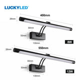 LED Waterproof Vanity Bathroom Mirror Light - Hans Lumiere