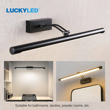 LED Waterproof Vanity Bathroom Mirror Light - Hans Lumiere