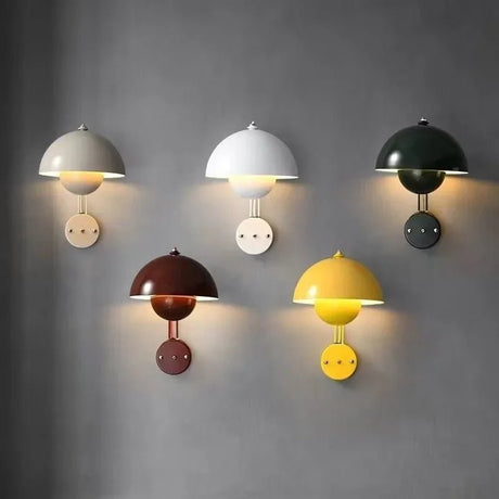 LED Wide Pressure Wrought Iron Wall Lamp - Hans Lumiere