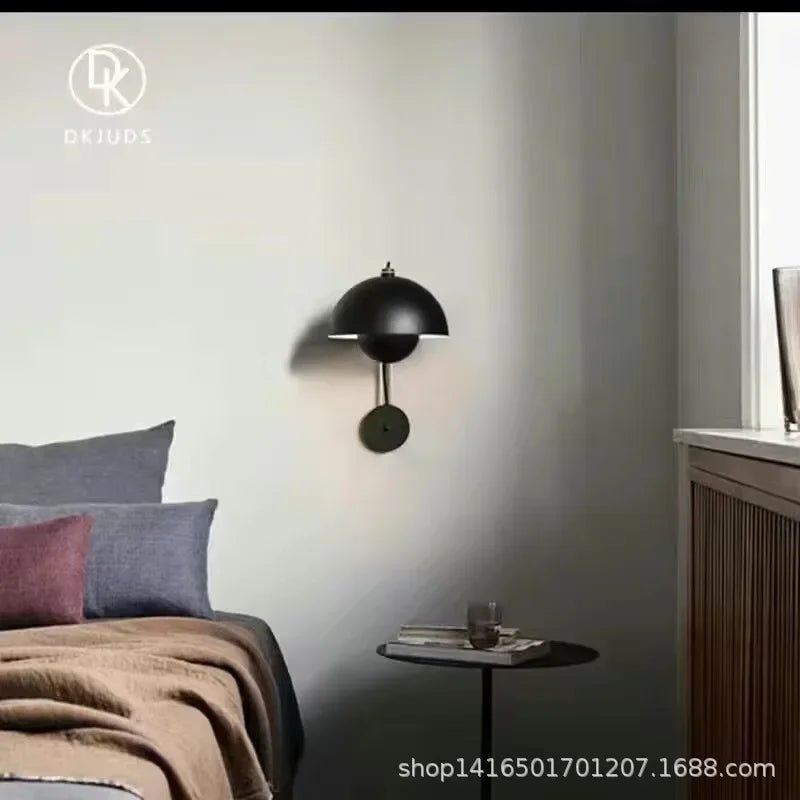LED Wide Pressure Wrought Iron Wall Lamp - Hans Lumiere