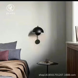 LED Wide Pressure Wrought Iron Wall Lamp - Hans Lumiere