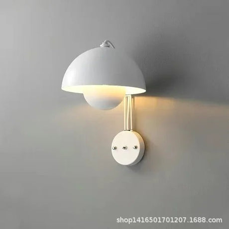 LED Wide Pressure Wrought Iron Wall Lamp - Hans Lumiere
