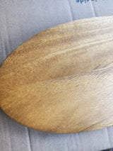 Low-Profile Wood Blade Ceiling Fan with LED Light &amp; Remote - Hans Lumiere