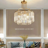 Luxury American Retro Modern Lighting Fixtures Copper Chandelier - Hans Lumiere