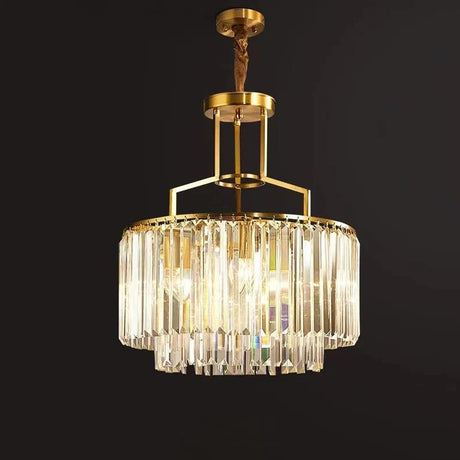 Luxury American Retro Modern Lighting Fixtures Copper Chandelier - Hans Lumiere