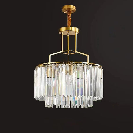 Luxury American Retro Modern Lighting Fixtures Copper Chandelier - Hans Lumiere