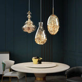 Luxury Art Personalized Starry Sky Glass Pendant Light - Hans Lumiere