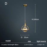Luxury Crystal Single Head Round Chandelier - Hans Lumiere
