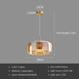 Luxury Glass Pendant Pendant Lamp - Hans Lumiere