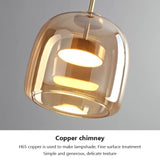 Luxury Glass Pendant Pendant Lamp - Hans Lumiere