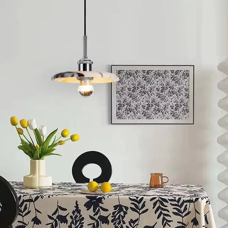 Luxury Hanging Marble LED Pendent Lamp - Hans Lumiere