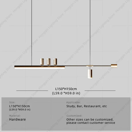 Luxury Kitchen Island Ceiling Hanging Lamp - Hans Lumiere