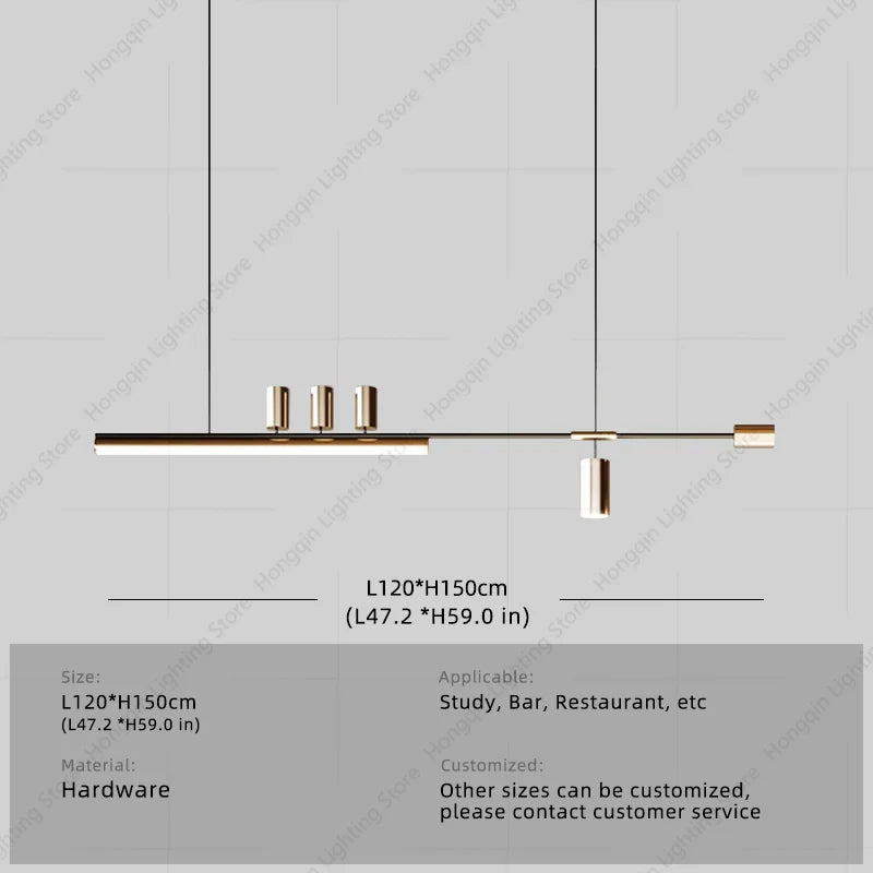 Luxury Kitchen Island Ceiling Hanging Lamp - Hans Lumiere