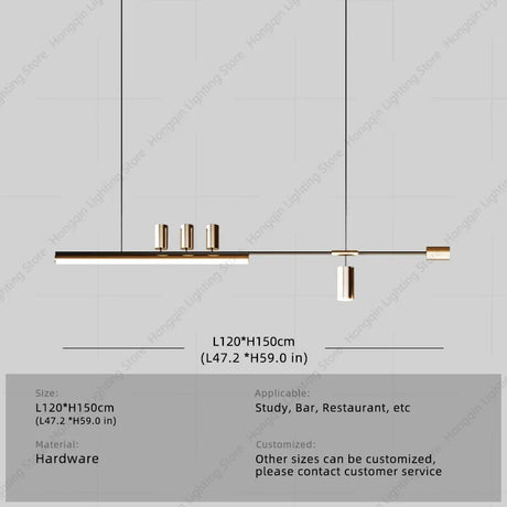 Luxury Kitchen Island Ceiling Hanging Lamp - Hans Lumiere