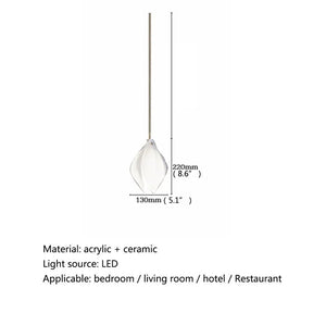 Luxury Magnolia Petal Ceramics Chandelier - Hans Lumiere