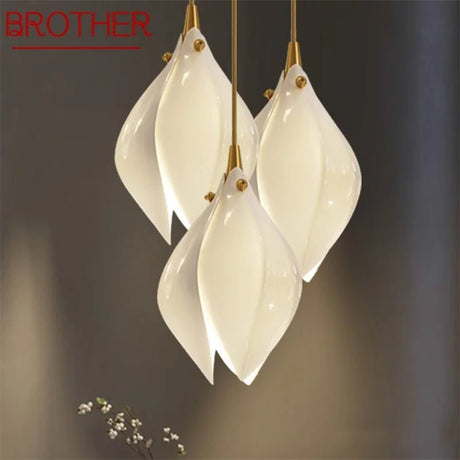 Luxury Magnolia Petal Ceramics Chandelier - Hans Lumiere