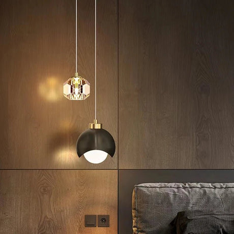 Luxury Minimalist Long Line Crystal Pendant Light - Hans Lumiere
