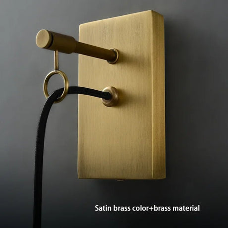 Luxury Modern Creative All Copper Wall LED Lamp - Hans Lumiere