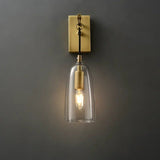 Luxury Modern Creative All Copper Wall LED Lamp - Hans Lumiere