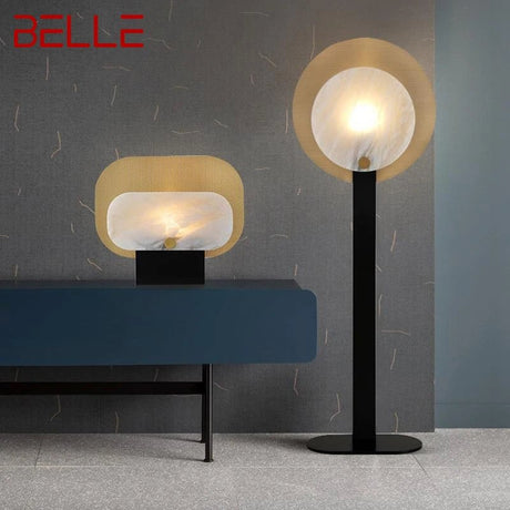 Luxury Nordic Marble Floor Lamp - Hans Lumiere