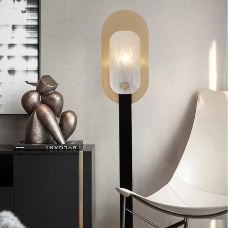 Luxury Nordic Marble Floor Lamp - Hans Lumiere