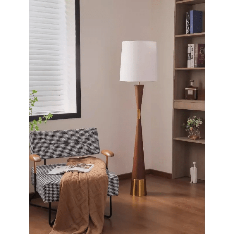 Luxury Nordic Retro Minimalist Floor Lamp - Hans Lumiere