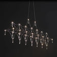 Luxury Postmodern Crystal Stainless Steel LED Chandelier - Hans Lumiere