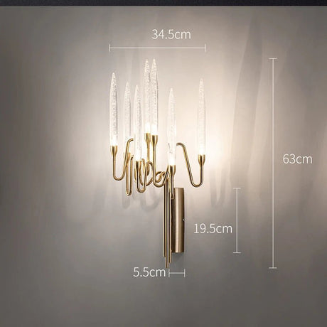 Luxury Wall Sconce Modern LED Wall Light - Hans Lumiere