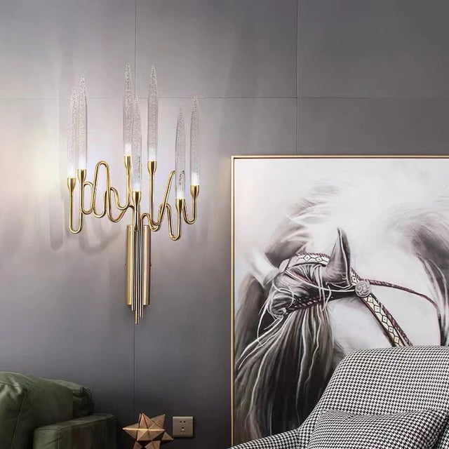 Luxury Wall Sconce Modern LED Wall Light - Hans Lumiere