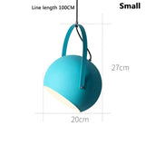 Macaron Colorful Luminaria Pendant Lights - Hans Lumiere