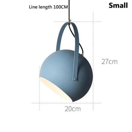 Macaron Colorful Luminaria Pendant Lights - Hans Lumiere