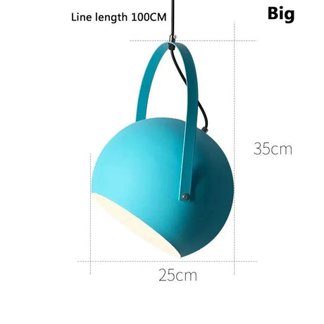 Macaron Colorful Luminaria Pendant Lights - Hans Lumiere