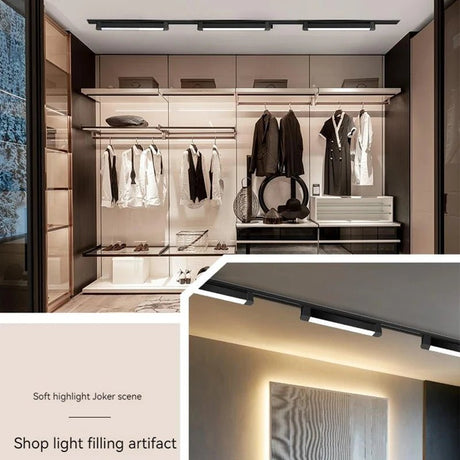 Magnetic LED Track Light System Ceiling Track Lamp - Hans Lumiere