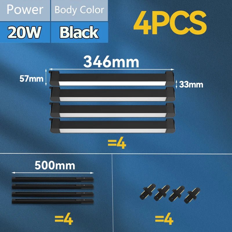 Magnetic LED Track Light System Ceiling Track Lamp - Hans Lumiere