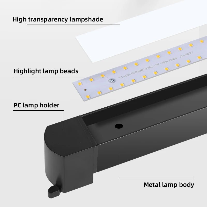 Magnetic LED Track Light System Ceiling Track Lamp - Hans Lumiere