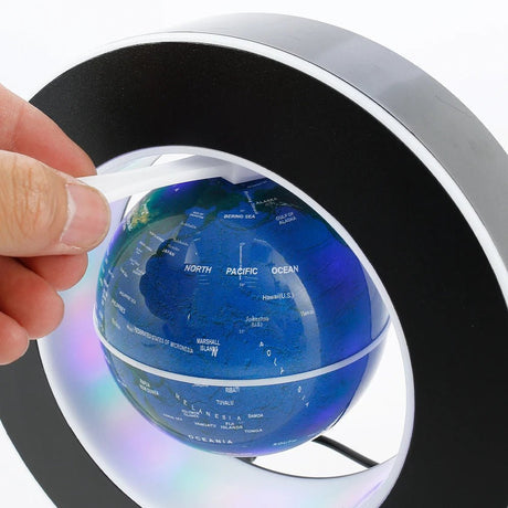 Magnetic Levitation Floating Globe LED Light - Hans Lumiere