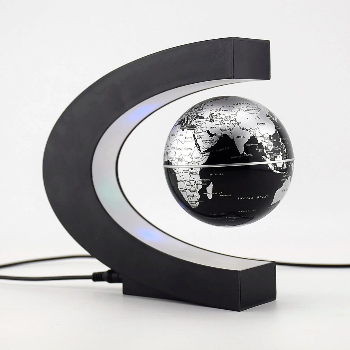 Magnetic Levitation Globe LED Antigravity Lamp - Hans Lumiere