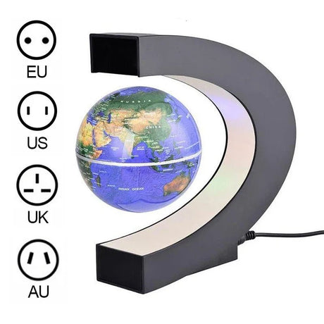 Magnetic Levitation Globe LED Antigravity Lamp - Hans Lumiere