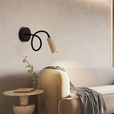 Marble Wabi Sabi Flexible Wall Reading Light - Hans Lumiere